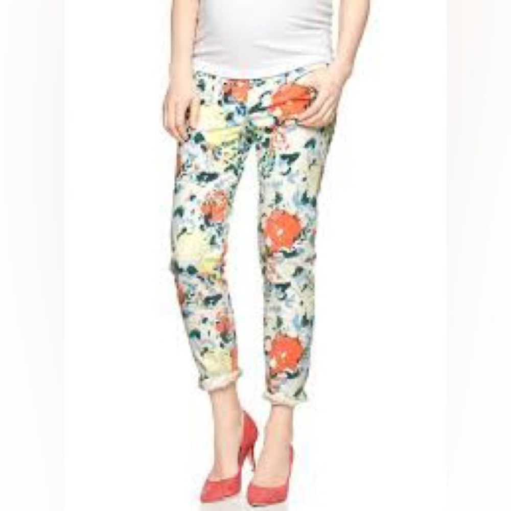 Gap floral legging jeans